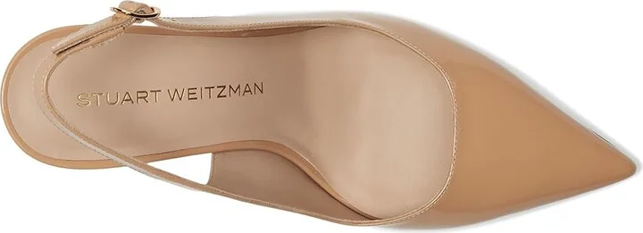 Stuart Weitzman Stuart Power Slingback 75 High Women's Heels Adobe : 7 M, Leather - Image 2