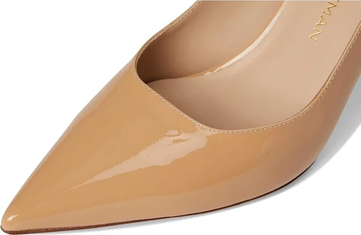 Stuart Weitzman Stuart Power Slingback 75 High Women's Heels Adobe : 7 M, Leather - Image 7