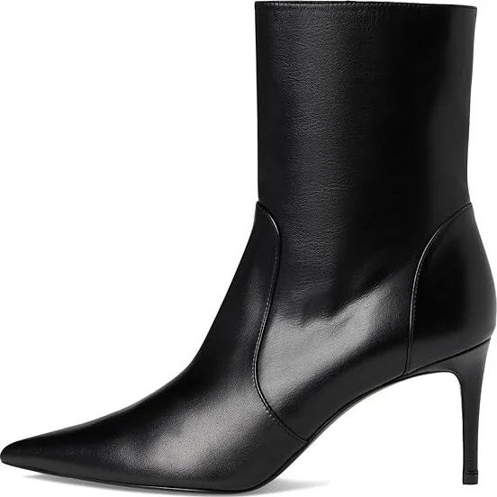 Stuart Weitzman Stuart Power Zip 75 Bootie Women's Boots Black : 8.5 M, Leather - Image 6
