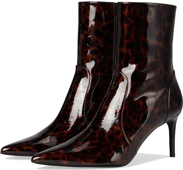 Stuart Weitzman Stuart Power Zip 75 Women's Boots Dark Brown : 11 M, Leather