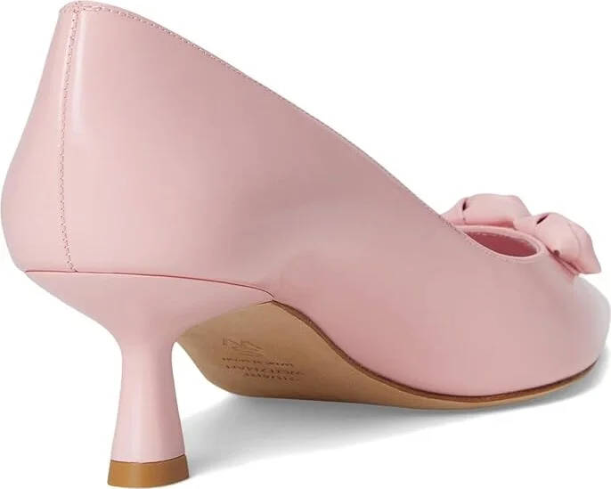 Stuart Weitzman STUART ROSIE 50 High Women's Heels Pink Marshmallow : 7.5 M, Leather - Image 4