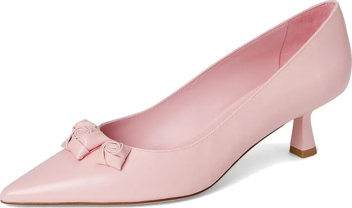 Stuart Weitzman STUART ROSIE 50 High Women's Heels Pink Marshmallow : 7.5 M, Leather - Image 5