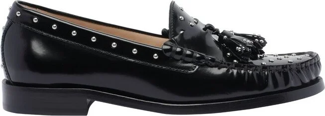 Stuart Weitzman Studs Embellished Flat Shoes
