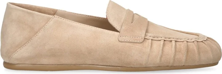Stuart Weitzman Suede Brooks Loafers