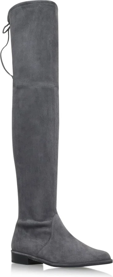 Stuart Weitzman Suede Lowland Thigh High Boots