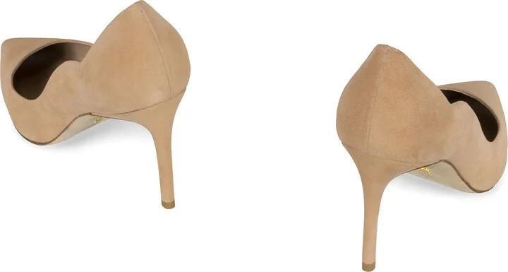 Stuart Weitzman Suede Pumps - Image 4