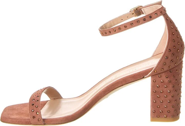 Stuart Weitzman Suede Sandals - Image 2