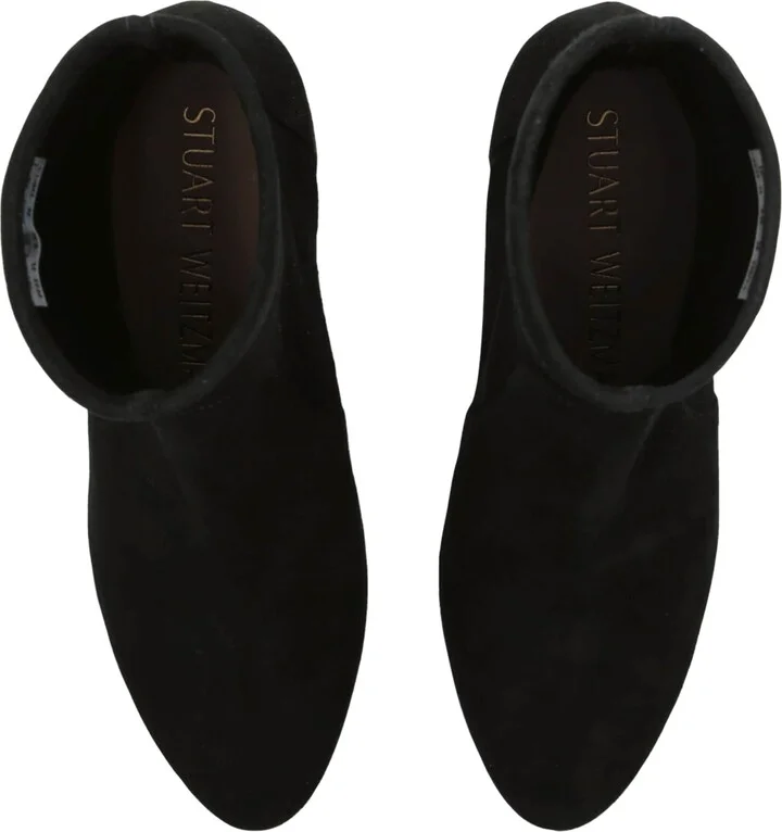 Stuart Weitzman Suede Yuliana Ankle Boots 60 - Image 4