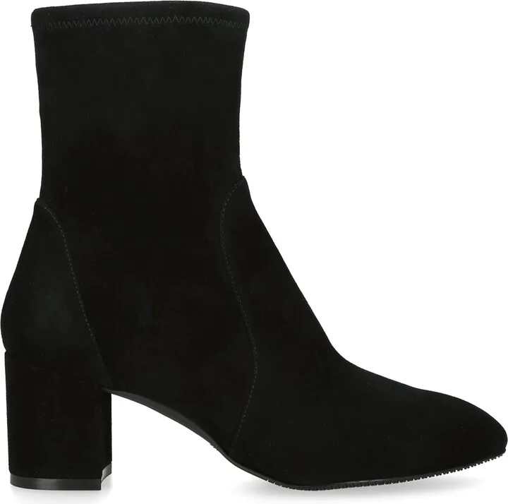 Stuart Weitzman Suede Yuliana Ankle Boots 60
