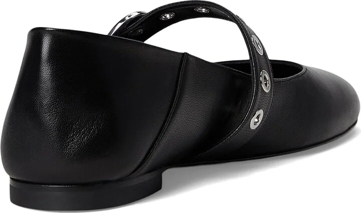 Stuart Weitzman Supermoto Mary Jane Women's Shoes Black : 8.5 M, Leather - Image 4