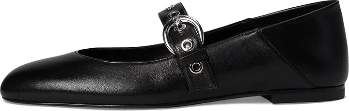 Stuart Weitzman Supermoto Mary Jane Women's Shoes Black : 8.5 M, Leather - Image 6