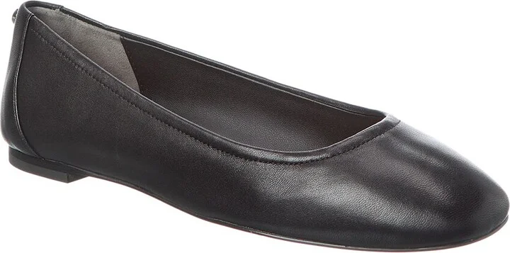 Stuart Weitzman Tammy Leather Ballet Flat