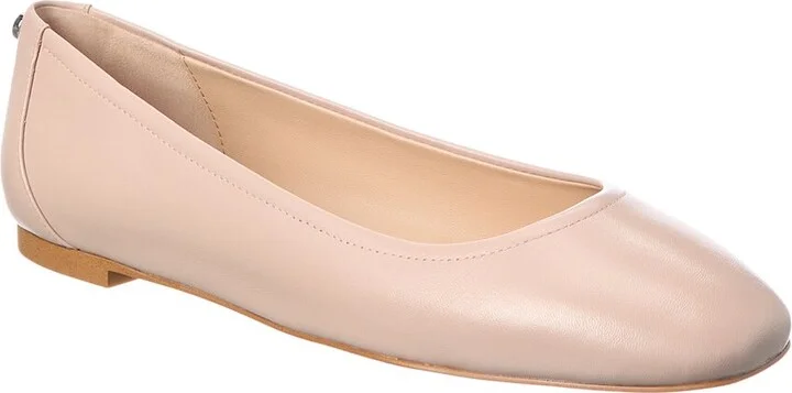 Stuart Weitzman Tammy Leather Ballet Flat
