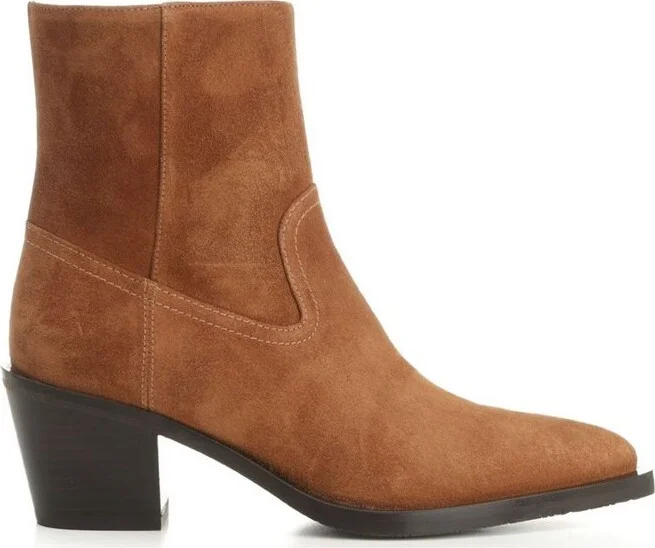 Stuart Weitzman Tate Pointed Toe Ankle Boots