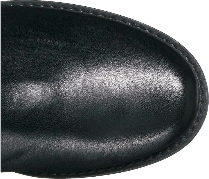 Stuart Weitzman The 5050 Boot Women's Pull-on Boots Black Nappa/Stretch Gabardine : 4 N - Image 3