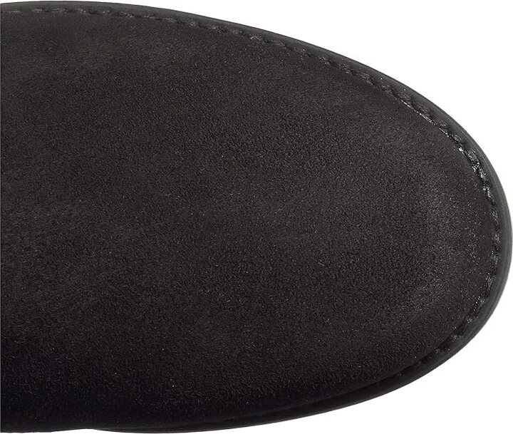 Stuart Weitzman The 5050 Boot Women's Pull-on Boots Black Suede/Stretch Gabardine : 4 W - Image 3