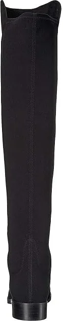 Stuart Weitzman The 5050 Boot Women's Pull-on Boots Black Suede/Stretch Gabardine : 4 W - Image 5