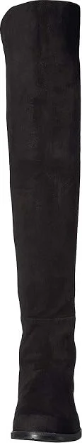 Stuart Weitzman The 5050 Boot Women's Pull-on Boots Black Suede/Stretch Gabardine : 4 W - Image 6