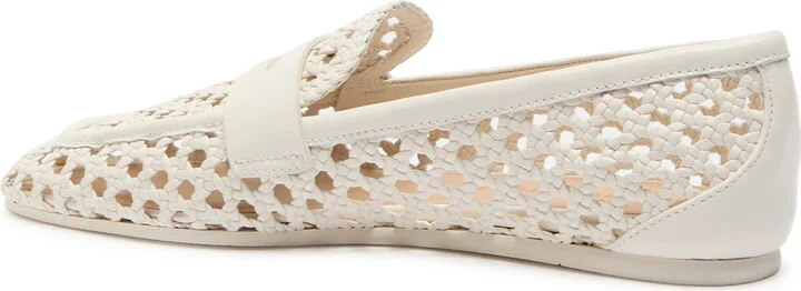 Stuart Weitzman Thea Woven Leather Loafers - Image 2