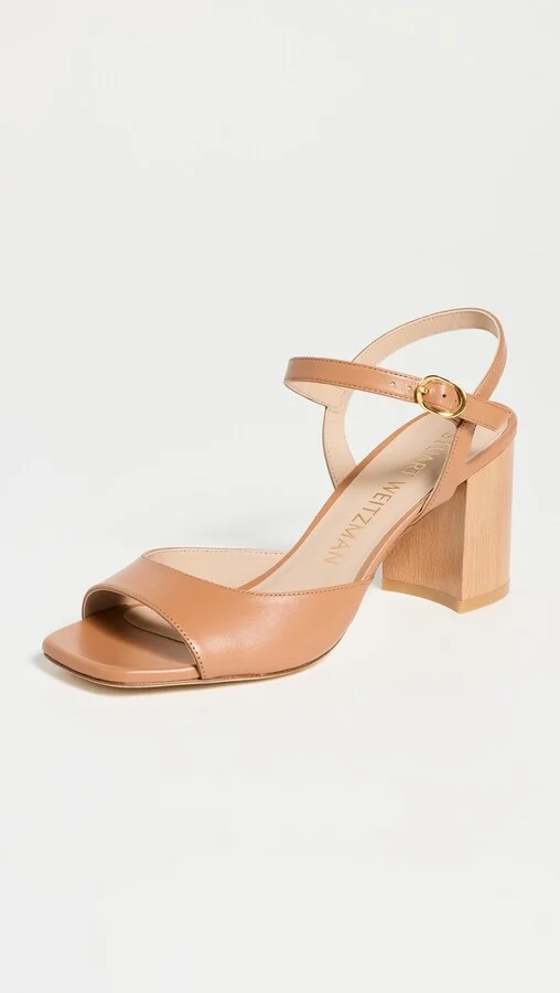 Stuart Weitzman Tia Block Sandals 75mm - Image 3