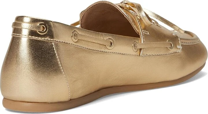 Stuart Weitzman Tinsley Moccasin Women's Shoes Silver : 8.5 M, Leather - Image 10