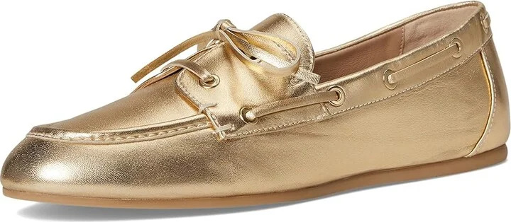 Stuart Weitzman Tinsley Moccasin Women's Shoes Silver : 8.5 M, Leather - Image 11