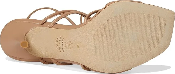 Stuart Weitzman Tully 100 Sandal Women's Sandals Adobe : 5.5 M, Leather - Image 3