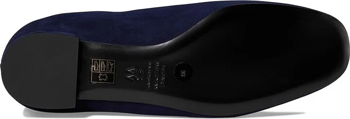 Stuart Weitzman Tully Loafer Women's Flat Shoes Nice Blue : 6.5 M, Leather - Image 3
