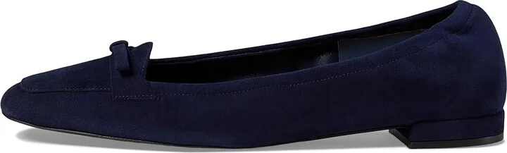 Stuart Weitzman Tully Loafer Women's Flat Shoes Nice Blue : 6.5 M, Leather - Image 5