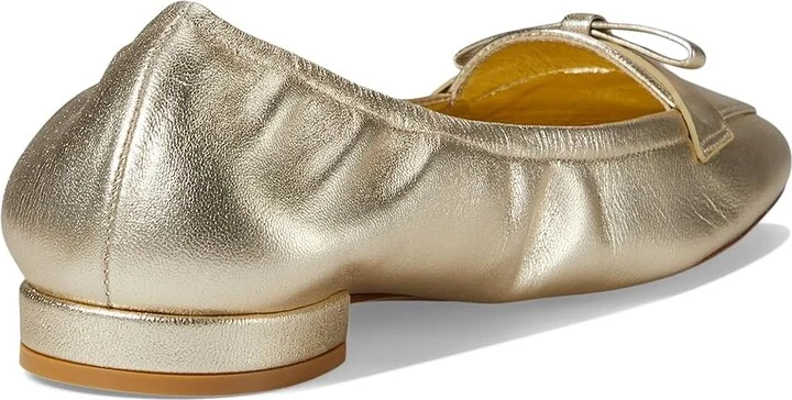 Stuart Weitzman Tully Loafer Women's Flat Shoes Silver : 5 M, Leather - Image 8