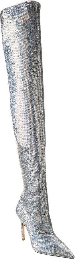 Stuart Weitzman Ultrasturt 100 Sequin Thigh-High Boot