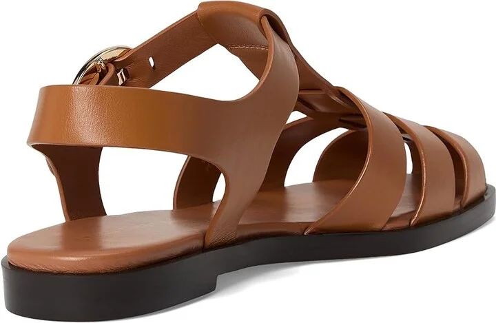 Stuart Weitzman Villa Fshrmn Sandals Women's Shoes Cream : 9 M, Leather - Image 10
