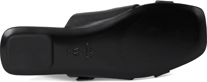 Stuart Weitzman Villa Slide Women's Shoes Black : 5 M, Leather - Image 3