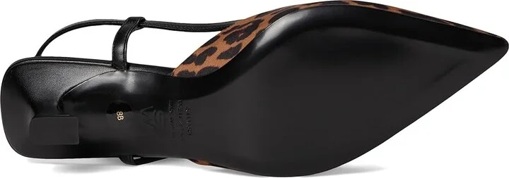 Stuart Weitzman Vinnie 50 Slingback High Women's Heels Classic : 6 M, Leather - Image 3