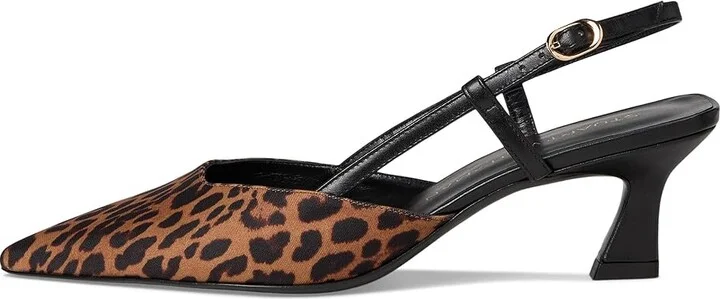 Stuart Weitzman Vinnie 50 Slingback High Women's Heels Classic : 6 M, Leather - Image 6