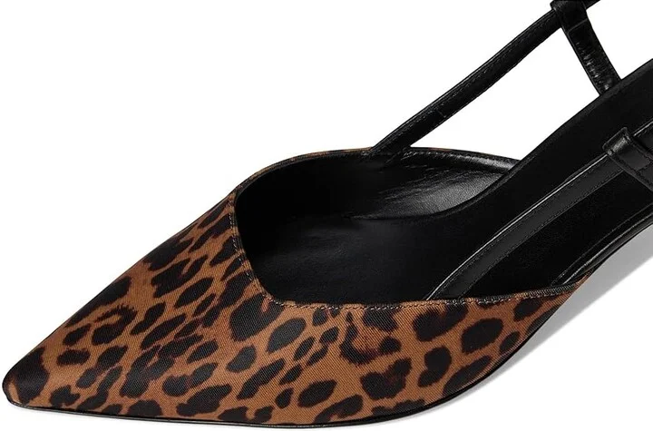Stuart Weitzman Vinnie 50 Slingback High Women's Heels Classic : 6 M, Leather - Image 7