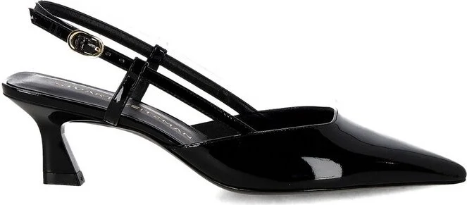 Stuart Weitzman Vinnie Pointed-Toe Slingback Pumps