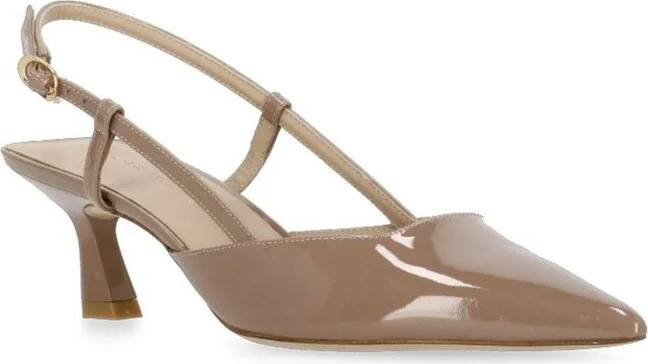 Stuart Weitzman Vinnie Pointed Toe Slingback Pumps