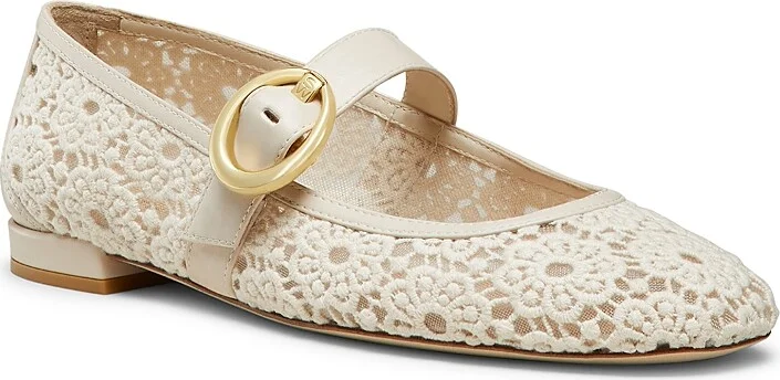 Stuart Weitzman Women's Arabella Mary Jane Flats