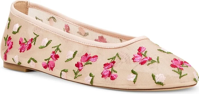 Stuart Weitzman Women's Bareitall Ballet Flats