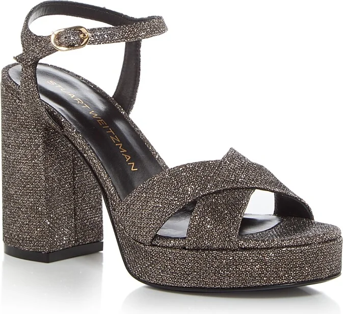 Stuart Weitzman Women's Dayna Crisscross Platform Sandals