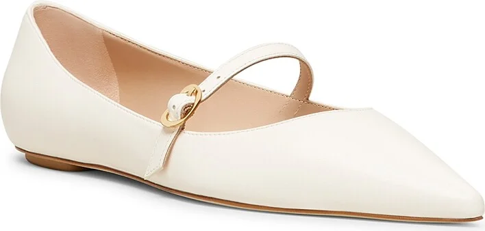 Stuart Weitzman Women's Emilia Mary Jane Flats