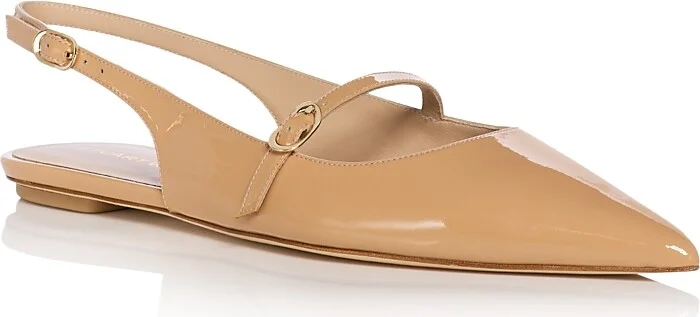 Stuart Weitzman Women's Emilia Mary Jane Flats