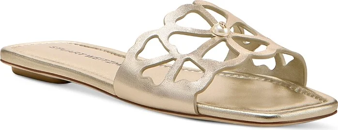 Stuart Weitzman Women's Jasmine Slide Sandals
