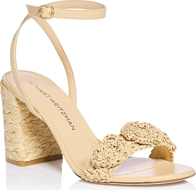 Stuart Weitzman Women's Magnolia Block 85 Sandals