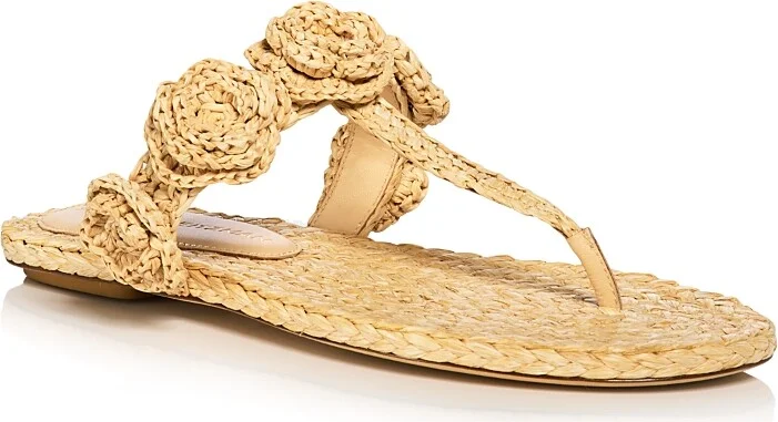 Stuart Weitzman Women's Magnolia T Strap Sandals