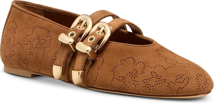 Stuart Weitzman Women's Maven Mary Jane Flats
