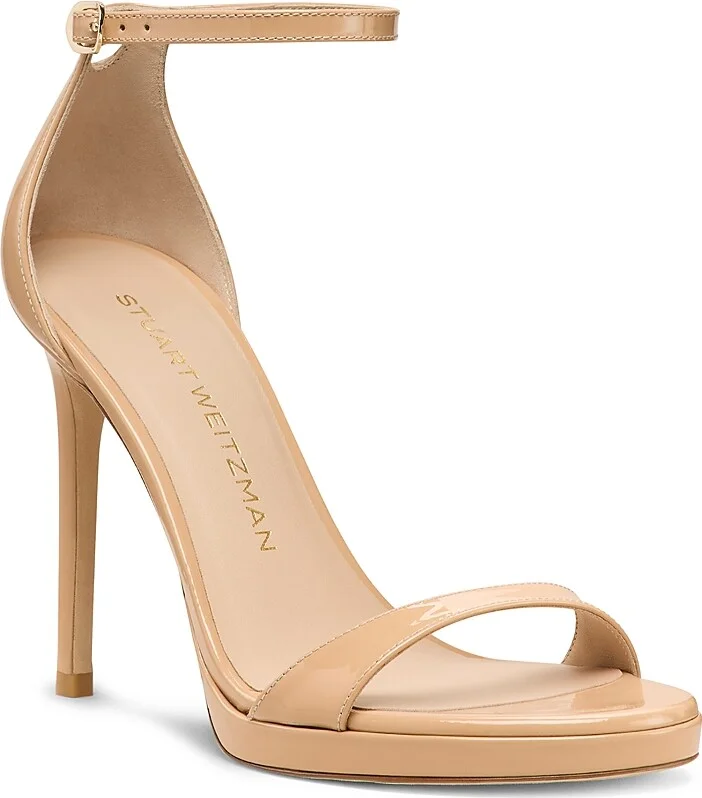Stuart Weitzman Women's Nudist Platform High Heel Sandals