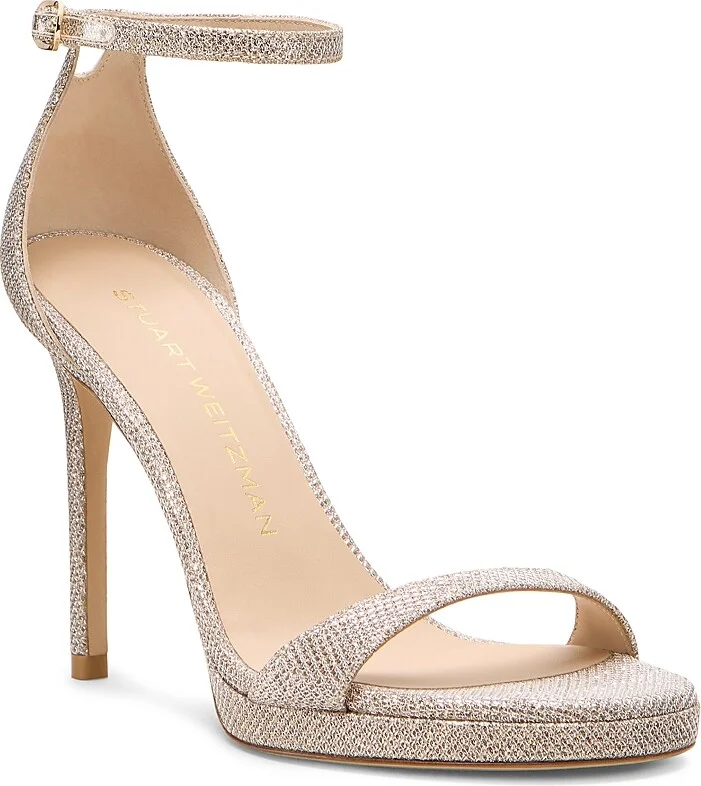 Stuart Weitzman Women's Nudist Platform High Heel Sandals