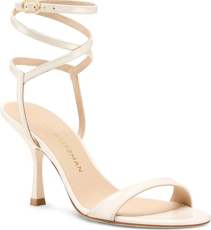 Stuart Weitzman Women's Nudist Wrap 85 High Heel Sandals